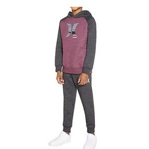 Hurley boys  Fleece Pullover Hoodie and Pant 2 Piece Set